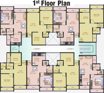 Project Image of 385.0 - 436.0 Sq.ft 1 BHK Apartment for buy in Unimax Harmony
