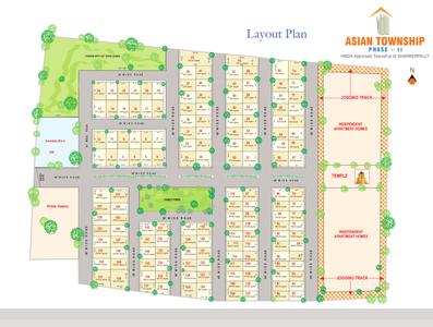 Project Image of 1503.0 - 4800.0 Sq.ft Residential Plot Plot for buy in Vensha Asian Township
