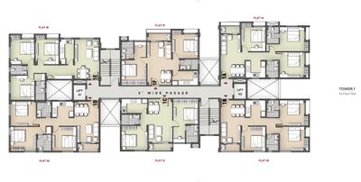 Project Image of 947.0 - 1232.0 Sq.ft 2 BHK Apartment for buy in Paharimatta Elitairre