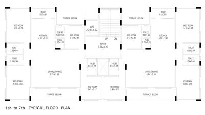 Project Image of 0.0 - 1536.23 Sq.ft 4 BHK Apartment for buy in NRS Atlantis Garden