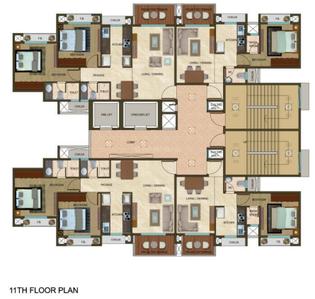 Project Image of 410.0 - 653.0 Sq.ft 1 BHK Apartment for buy in Nivasti Aurous