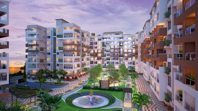 Project Image of 1205.55 - 1516.96 Sq.ft 2 BHK Apartment for buy in MVR Laguna Azul