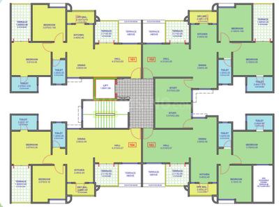 Project Image of 678.0 - 873.0 Sq.ft 2 BHK Apartment for buy in Dreams Rakshak
