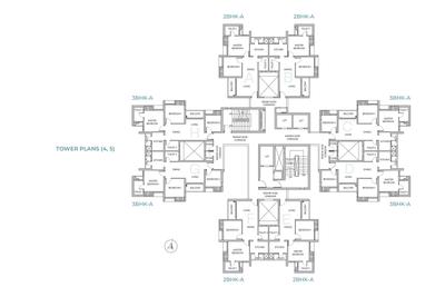 Project Image of 965.0 - 2010.0 Sq.ft 2 BHK Apartment for buy in DTC Downtown