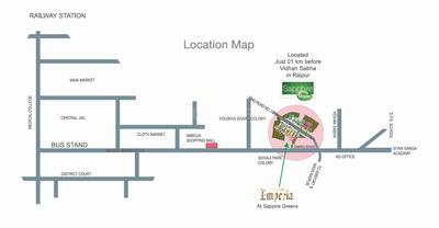 Project Image of 1240.43 - 1294.04 Sq.ft 3 BHK Apartment for buy in Sapphire Emperia Phase 2 Block B And C