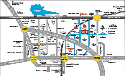 Project Image of 1600.0 - 7290.0 Sq.ft Residential Plot Plot for buy in SRR Gachibowli Paradise