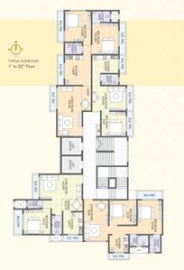 Project Image of 418.82 - 472.43 Sq.ft 1 BHK Apartment for buy in Tania Classic Solitaire