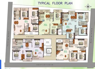 Project Image of 1175.0 - 1400.0 Sq.ft 2 BHK Apartment for buy in Siri Dharmaprabhu Dale