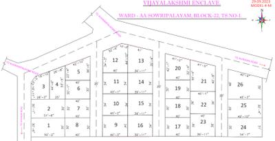 Project Image of 1019.0 - 2500.0 Sq.ft Residential Plot Plot for buy in JMJ Vijayalakshmi Enclave