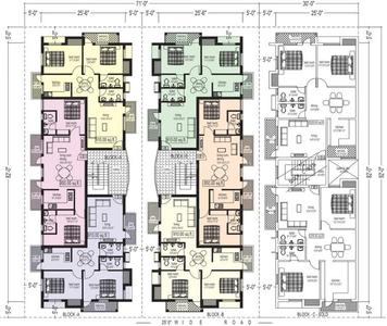 Project Image of 850.0 - 1206.0 Sq.ft 2 BHK Apartment for buy in GP Aberdeen