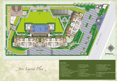 Project Image of 0.0 - 2106.0 Sq.ft 3.5 BHK Apartment for buy in Ahinsha Naturez Park
