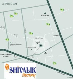 Agastya Shivalik Nivasam Location Plan 1