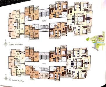 Project Image of 323.0 - 527.0 Sq.ft 1 BHK Apartment for buy in Happy Gagangiri Vihar Complex