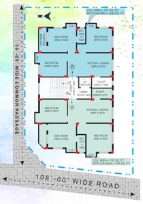 Project Image of 946.0 - 978.0 Sq.ft 3 BHK Apartment for buy in Apurba Apartment
