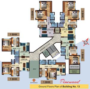 Project Image of 342.0 - 510.0 Sq.ft 1 BHK Apartment for buy in Jeevan Lifestyles