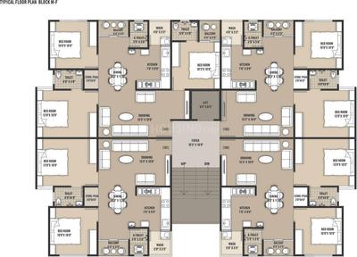 Project Image of 927.0 - 1935.0 Sq.ft 2 BHK Apartment for buy in Devyug Shanti Pujya Homes