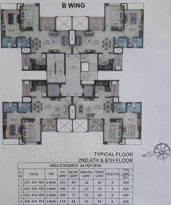 Project Image of 610.0 - 792.0 Sq.ft 2 BHK Apartment for buy in Tranquility Annexe A and B Wing Phase 1