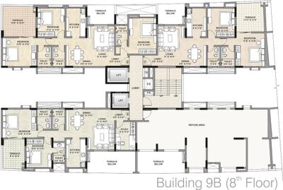 Project Image of 1380 Sq.ft 3 BHK Apartment / Flat for sale in Pimple Gurav for Rs. 16500000