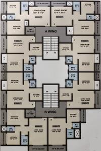 Project Image of 615.0 - 685.0 Sq.ft 1 BHK Apartment for buy in Sun Rise Gurukrupa Meet Height