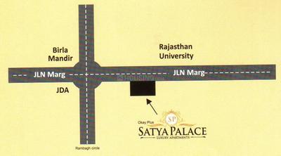 Project Image of 1706.0 - 1714.0 Sq.ft 3 BHK Apartment for buy in Okay Plus Satya Palace