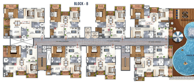 Project Image of 1704 Sq.ft 3 BHK Apartment / Flat for sale in Whitefield for Rs. 16200000
