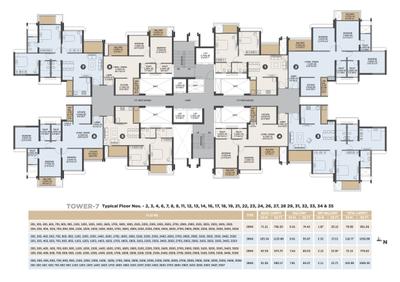 Project Image of 673.0 - 1766.0 Sq.ft 2 BHK Apartment for buy in VTP Earth 1 By VTP Luxe PHASE 2