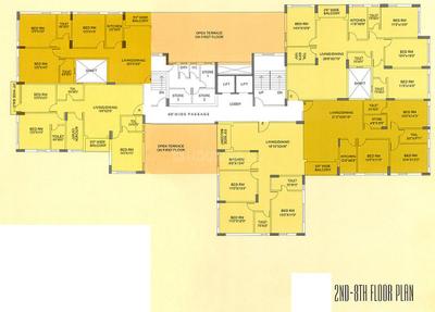 Project Image of 1581.0 - 2156.0 Sq.ft 3 BHK Apartment for buy in Heritage Srijan Tower