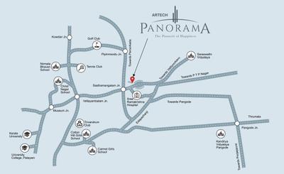 Project Image of 1800.0 - 2890.0 Sq.ft 3 BHK Apartment for buy in Artech Panorama