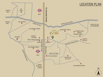 Parshv Elite Phase I Location Plan 1