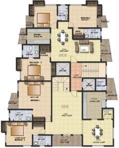 Project Image of 1615.0 - 3895.0 Sq.ft 3 BHK Apartment for buy in Sumanth Sreshta Pranavam