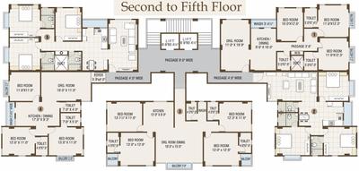 Project Image of 1150.0 - 1800.0 Sq.ft 2 BHK Apartment for buy in Dhwanit Rutu Silver