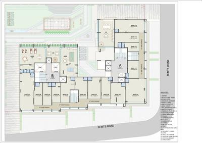 Project Image of 1595 Sq.ft 3 BHK Apartment / Flat for sale in Kudasan for Rs. 12090000