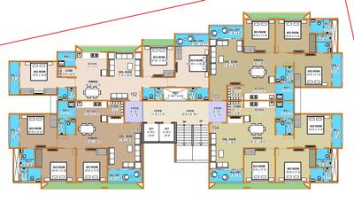 Project Image of 897.17 - 915.04 Sq.ft 3 BHK Apartment for buy in BT Vinayak Heights