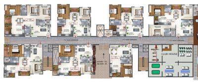Project Image of 1704 Sq.ft 3 BHK Apartment / Flat for sale in Whitefield for Rs. 16200000