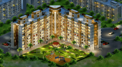 Project Image of 261.02 - 407.41 Sq.ft 1 BHK Apartment for buy in N G Platinum City Phase V