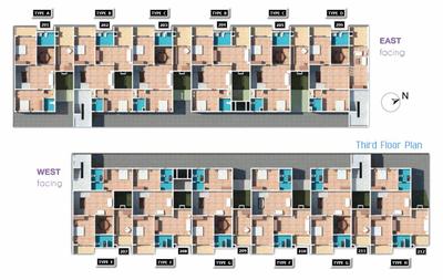 Project Image of 2469.0 - 2672.0 Sq.ft 4 BHK Apartment for buy in Srinivasa Sri Amethyst Duplexes