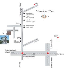 Project Image of 0.0 - 1425.0 Sq.ft 3 BHK Apartment for buy in KSR Royal Court