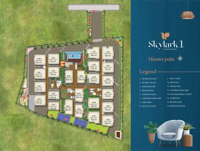 Project Image of 1420.0 - 2485.0 Sq.ft 2.5 BHK Apartment for buy in Skylark 1