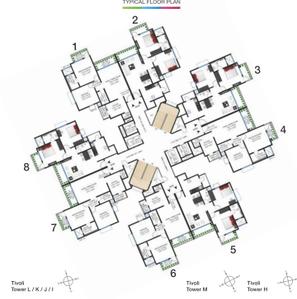 Project Image of 600.0 - 2253.0 Sq.ft 1 BHK Apartment for buy in Godrej Garden City