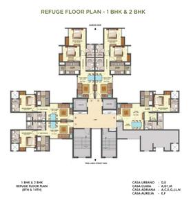 Project Image of 453.0 - 884.0 Sq.ft 1 BHK Apartment for buy in Lodha Centre Park