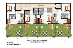 Project Image of 650.0 - 2200.0 Sq.ft 1 BHK Apartment for buy in THV Heritage Heights