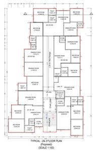 Project Image of 534.86 - 689.75 Sq.ft 2 BHK Apartment for buy in Kahan Group Keshavam Crest