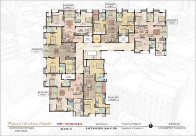 Project Image of 996.0 - 1141.0 Sq.ft 2 BHK Apartment for buy in Pace Park Lane