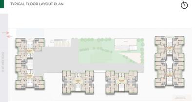 Project Image of 641.96 - 642.5 Sq.ft 2 BHK Apartment for buy in Siddhi Aarohi Nimbus