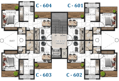 Project Image of 469.0 - 831.0 Sq.ft 1 RK Apartment for buy in SP Residency