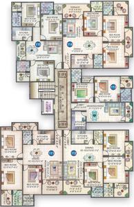 Project Image of 1253.0 - 2134.0 Sq.ft 2 BHK Apartment for buy in Ashapurna Empire