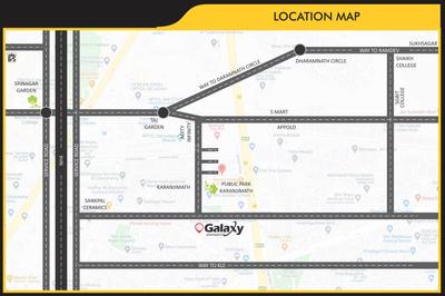 BSS Galaxy B Apartment Location Plan 1