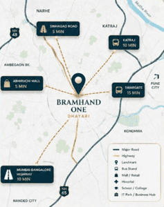 Project Image of 411.29 - 614.94 Sq.ft 1 BHK Apartment for buy in Swami Bramhand One