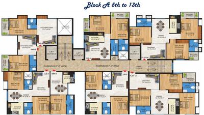 Project Image of 476.0 - 1548.0 Sq.ft 1 BHK Apartment for buy in M Tech Skyway Residency