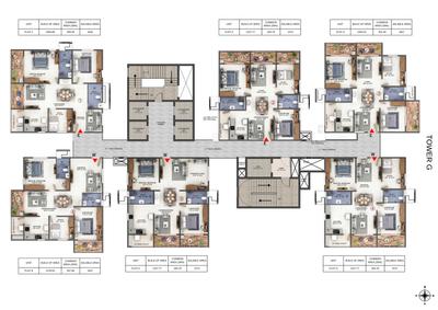 Project Image of 1296.0 - 2416.0 Sq.ft 2 BHK Apartment for buy in Candeur Lakescape